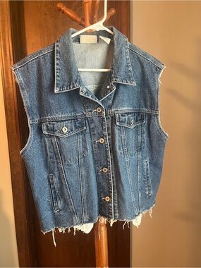 Vintage Bill Blass Denim Vest